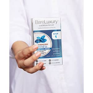 Morgan Taylor BareLuxury 4-Step Complete Pedicure & Manicure Packs - Complete Nail Care Kit with Soak, Masque, Scrub & Massage Butter, Professional Spa-Quality Treatments (Renew Seaberry & Kukui) - Image 5