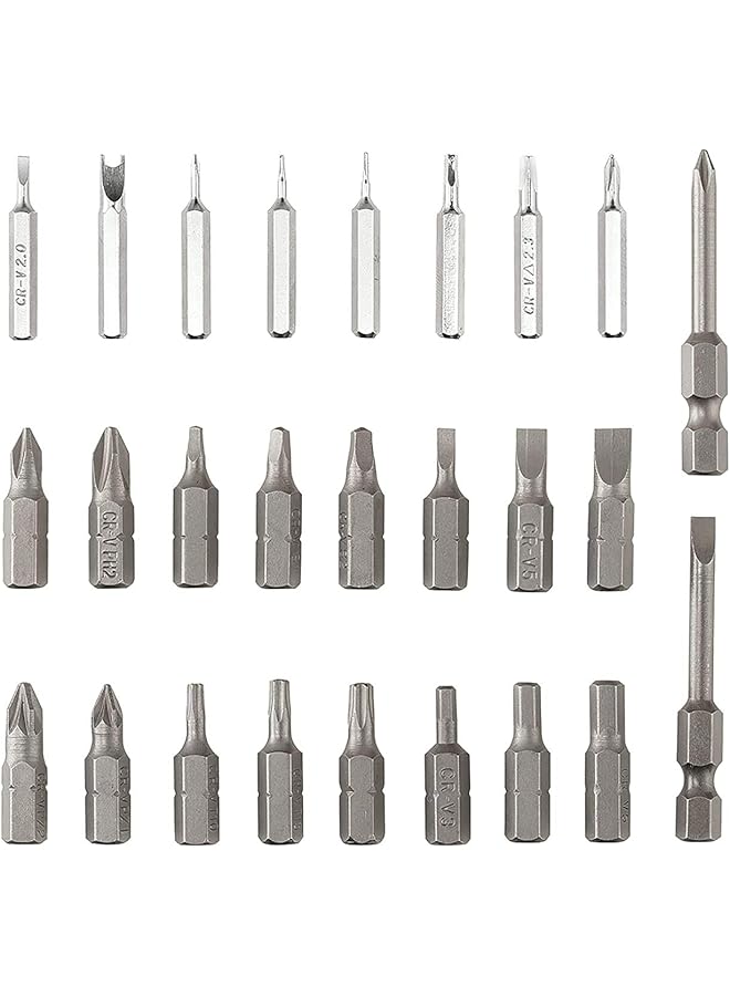 BLACK+DECKER Cordless Electric Screwdriver 4V 5Nm Li Ion 27 Accessories Push Start Precision E Clutch Led Light Wire Stripper Kitbox Compact And Lightweight Orange Black Bd40K27 B5 - Image 3