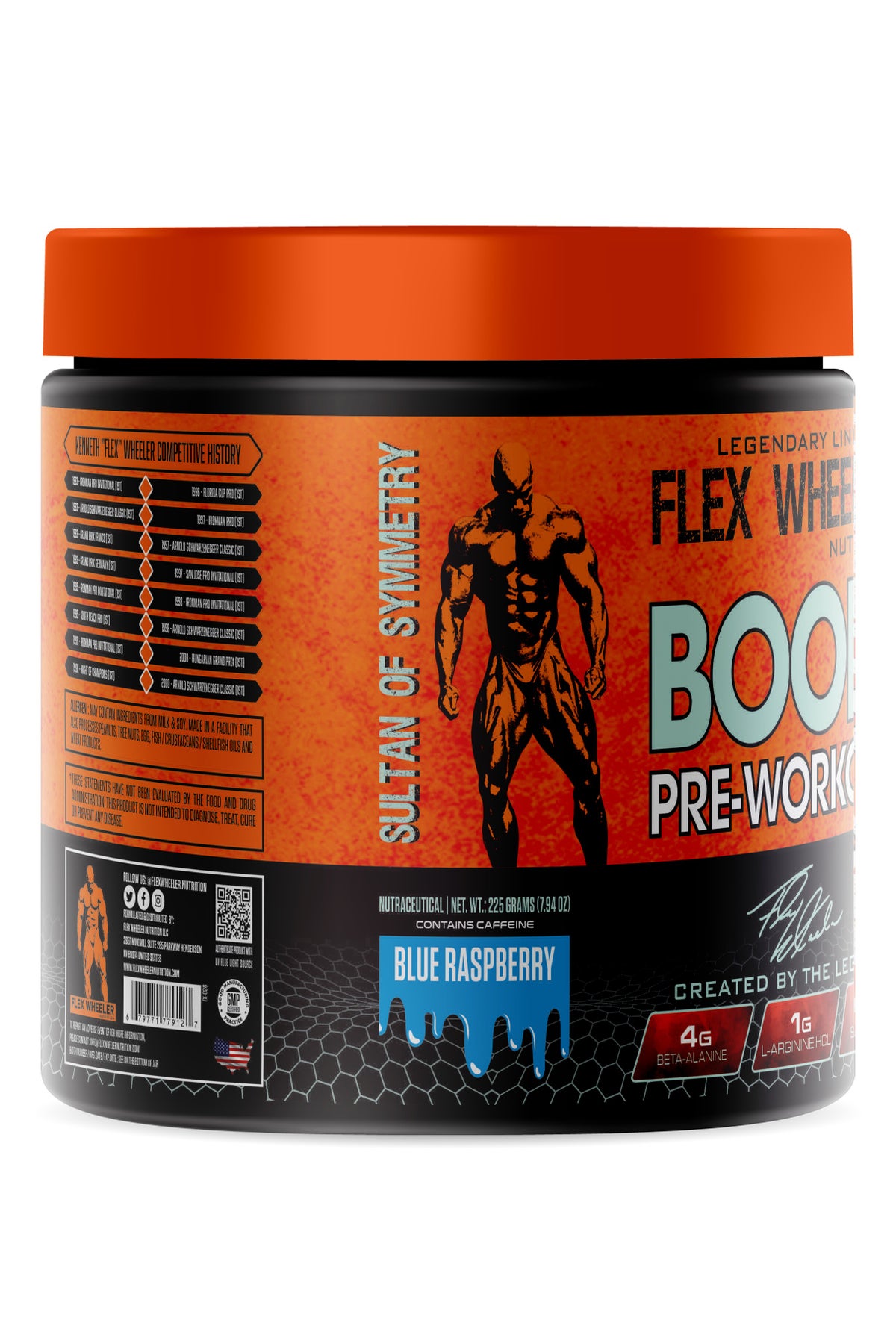 Boom Pre Workout 30 Servings - Blue Raspberry