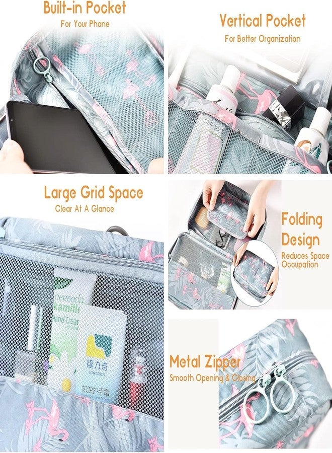 DHARNIX Toiletry Bag, Travel Kit, Toiletry Bag for Women, Travel Kit, Travelling Bag for Women, Travel Essentials, Accessories Organizer (Multicolor) - Image 2