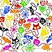 Gushu 100PCS Halloween Sticky Hands for Adult Parties Funny Stretchy Slap Wall Hands Gag Novelty Gift - Image 3
