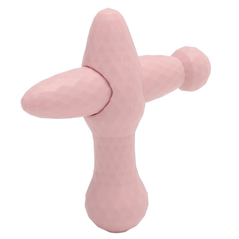 Trigger Point Massage Tool Handheld Massager Myofascial Release Deep Tissue Relaxation for Neck Back Legs Pink - Image 3