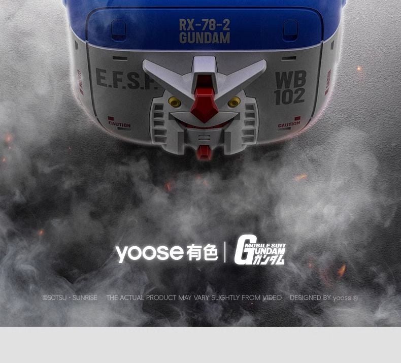 Yoose W5-gd Gundam Co-Branded Electric Shaver, Reciprocating Foil Razor - Image 2