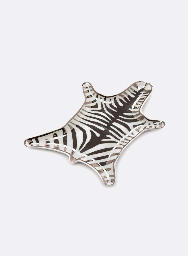 Jonathan Adler Metallic Zebra Dish, Silver - Image 3