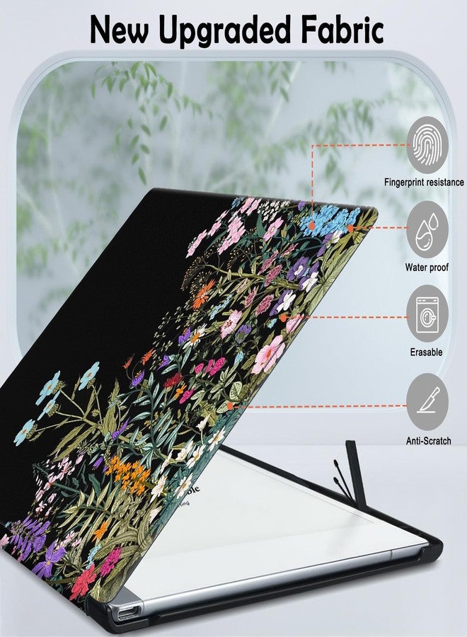 Aippdo Case for Remarkable 2 Paper Tablet 10.3" 2020 Released,Lightweight and Hard Back Shell Protective Book Folio Cover with Built-in Pen Holder,Comes with Remarkable 2 Pen Tips - Image 3