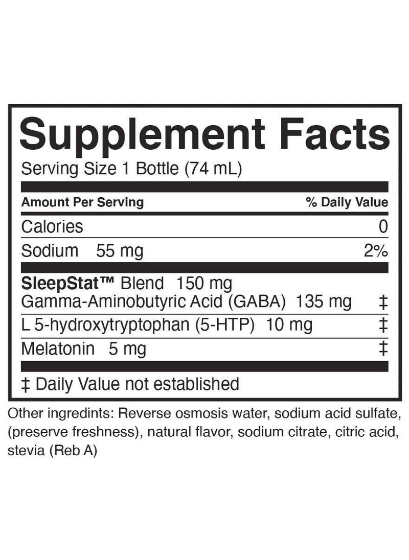 Dream Water Melatonin 5 mg 74 ml Liquid