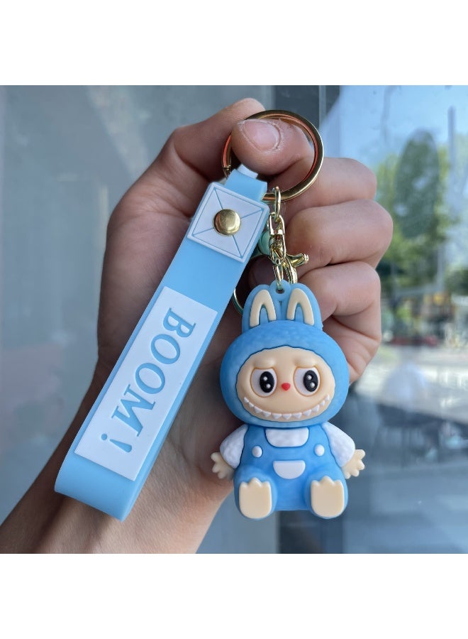NIBEMINENT LABUBU Keychains, Cute Figurines, Student Schoolbag Pendants And Gifts 