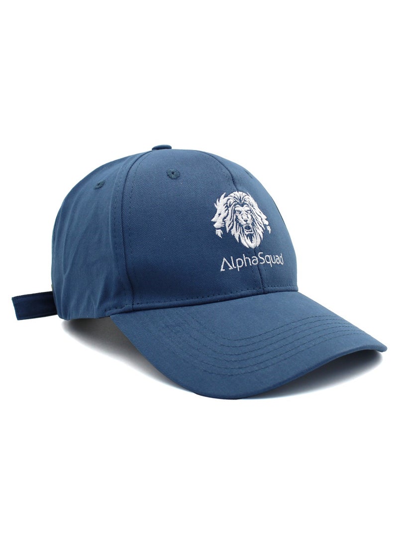 AlphaSquad AlphaSquad Baseball Cap Unisex Adjustable Size for Sports, Running, Gym Workouts and Outdoor Activities (Blue)  - Image 2