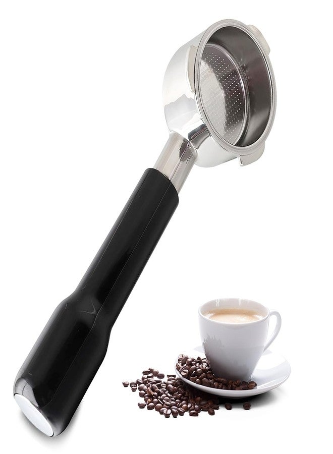 DFD 51mm Bottomless Portafilter Compatible with Gevi Espresso Machine, 51mm Portafilter 3 Ears with Prongs Thickness 4mm Fits for Yabano Included Portafilter Filter Basket Espresso Accessories, slive - Image 1