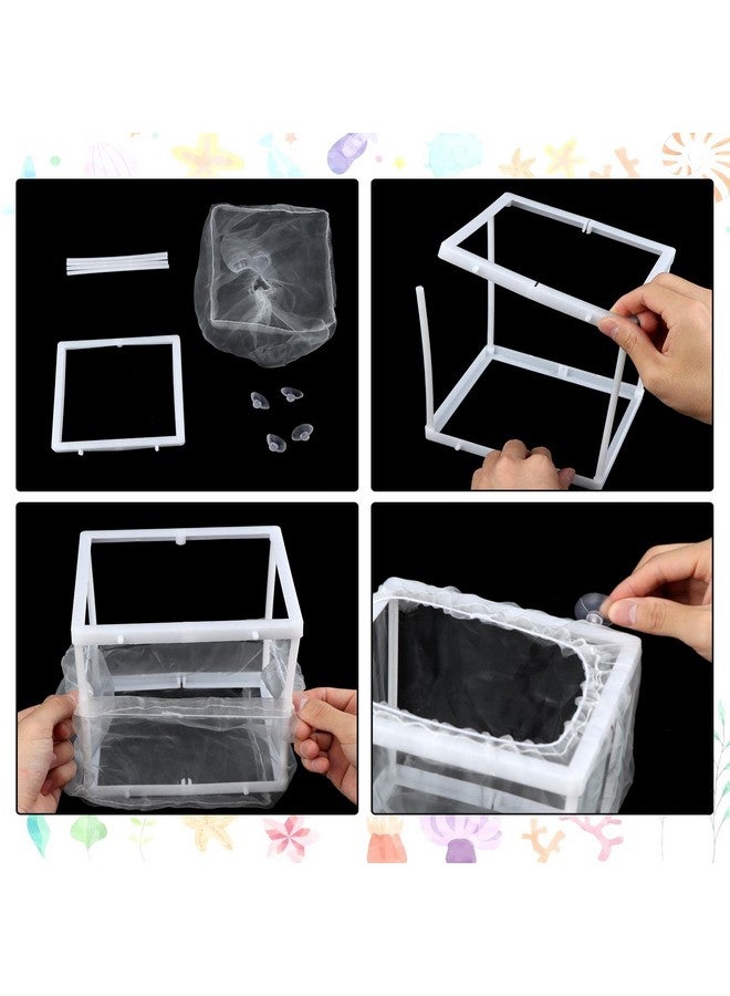 صندوق تربية الأسماك في حوض السمك Boyu، صندوق عزل، صندوق فقس لشبكة قلي الأسماك (صغير (Nb-3201) - صندوق فردي) - Image 2