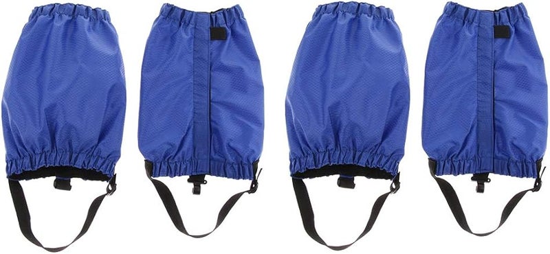 كلاراكو زوجان من واقيات الكاحل، واقيات كاحل منخفضة للثلج للنساء والرجال والشباب، مناسبة للمشي لمسافات طويلة والتخييم في الهواء الطلق، خفيفة الوزن ومقاومة للماء وقابلة للتعديل - Image 3