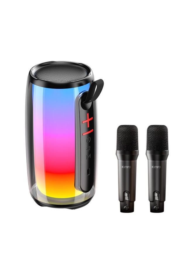 K9 Microphone Audio Integrated Microphone Home Outdoor K-song Portable Small Audio Wireless Set Bluetooth Audio - Image 5