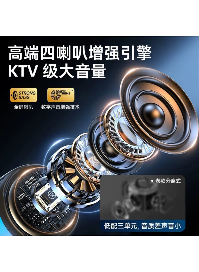 K9 Microphone Audio Integrated Microphone Home Outdoor K-song Portable Small Audio Wireless Set Bluetooth Audio - Image 2