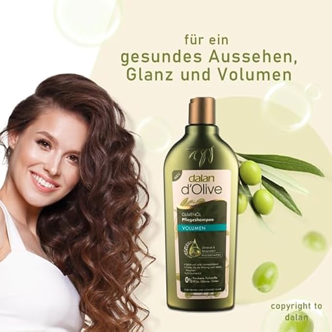 Dalan D'OLIVE SHAMPOO VOLUME 400 ML PACK OF 2 - Image 2