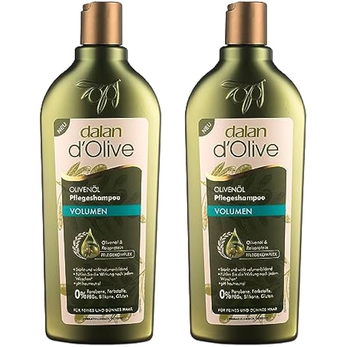 Dalan D'OLIVE SHAMPOO VOLUME 400 ML PACK OF 2 - Image 1