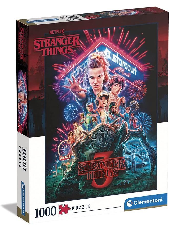 كلمينتوني لغز Stranger Things - 1000 قطعة