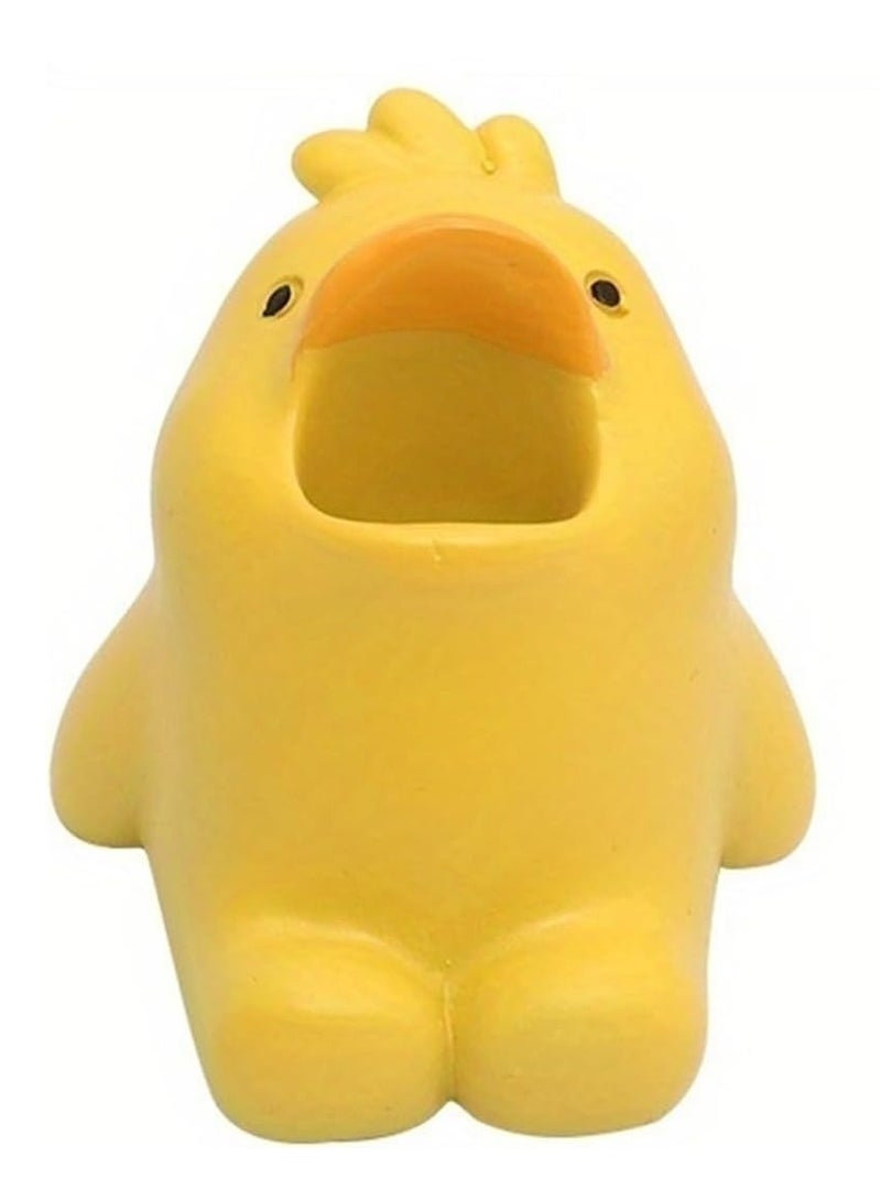 1pc Cartoon Animals Pen Container For Office School Accessories And Toothbrush Holder