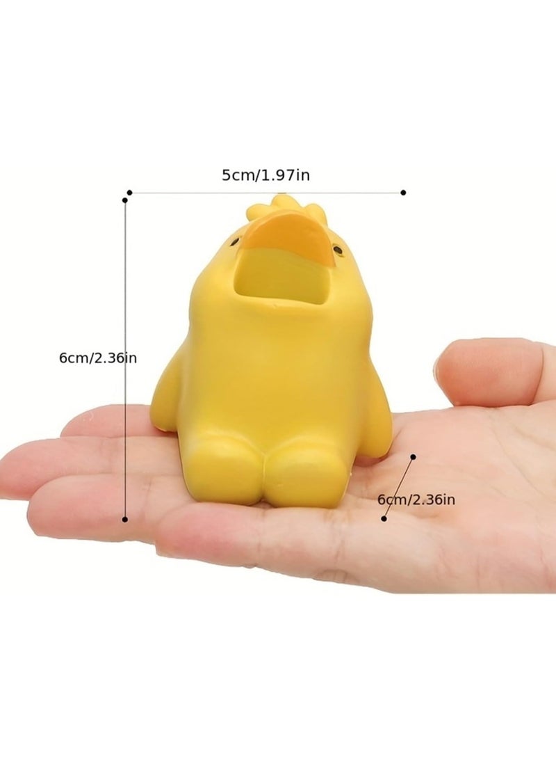 1pc Cartoon Animals Pen Container For Office School Accessories And Toothbrush Holder