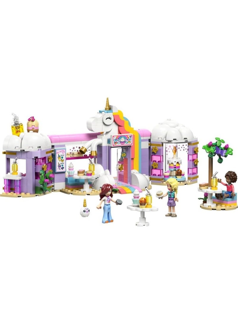 LEGO Friends Unicorn Dream Café - Toy Cake Shop w/ 3 Mini Dolls, Cash Register & Play Food Accessories incl. Cupcakes - Birthday Gift for 6+ Year Old Girls - 42684 - Image 5