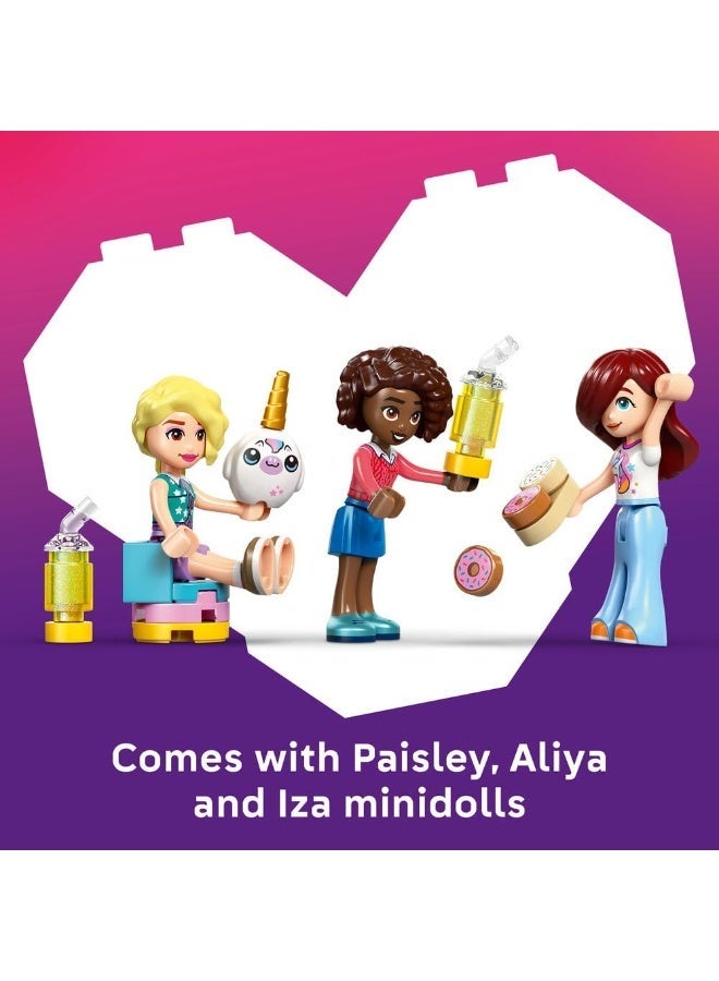 LEGO Friends Unicorn Dream Café - Toy Cake Shop w/ 3 Mini Dolls, Cash Register & Play Food Accessories incl. Cupcakes - Birthday Gift for 6+ Year Old Girls - 42684 - Image 2