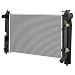 DWVO Radiator Compatible with 2003 2004 2005 2006 2007 2008 Pontiac Vibe 20032008 Corolla Matrix 18L L4 CU2428 - Image 2