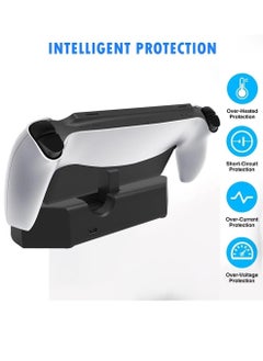 KJH Charging Dock for PlayStation Portal PS5 Console Charger Station with Magnetic Type-C Adapter  - Image 4