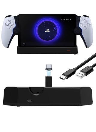 Charging Dock for PlayStation Portal PS5 Console Charger Station with Magnetic Type-C Adapter - pzsku/ZB27DE8196C7D7E24B2ACZ/45/1746211116/e95eb8ee-f78b-45e3-8062-1090a3e5a715