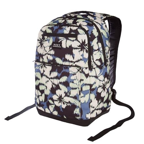 Roxy Here Your Are Medium Backpack - Wild Wind Hibiscus Mirage - Image 4