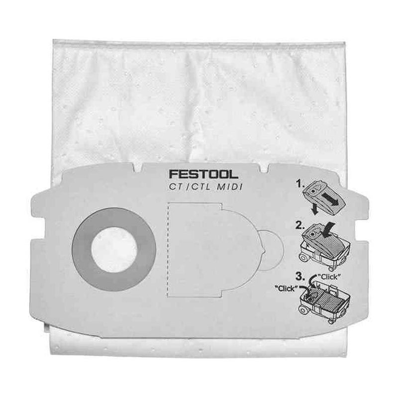 Festool 498411 Self Clean Filter Bag for CT MIDI - Image 3