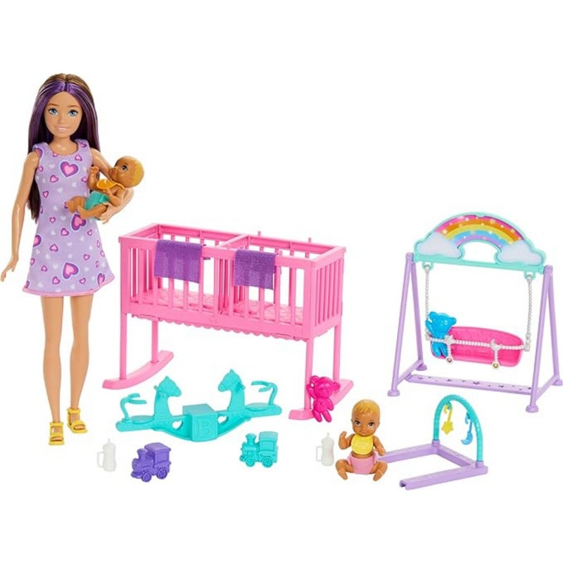 Barbie Skipper Babysitters Inc Nursery Playset - Image 1