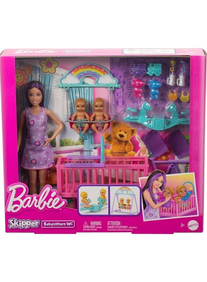 Barbie Skipper Babysitters Inc Nursery Playset - Image 3