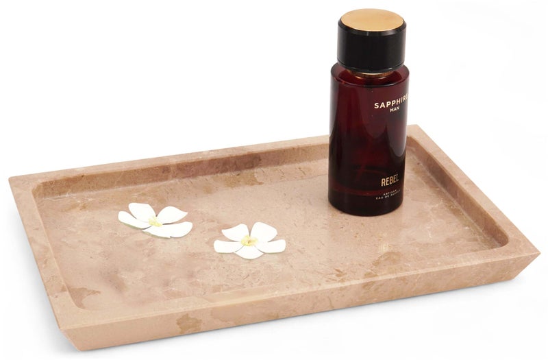 Radicaln Marble Serving Tray 12 Inches Verona Handmade Rectangle Tray for Party Supplies Modern Serving Bowl Food Trays for Party Cafeteria Trays for Serving Food - Image 2