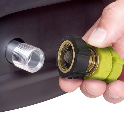 Sun Joe SPX-UQC 15mm M22 Quick-Connect Kit for Pressure Washers – Durable Brass Hose Adapter Fits Sun Joe SPX Series & Standard Garden Hoses - Image 3