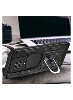 Generic Shield Full Protection Case With Metal Ring &Slide Camera Cover For redmi note 9s / redmi note 9 pro case  - Image 5
