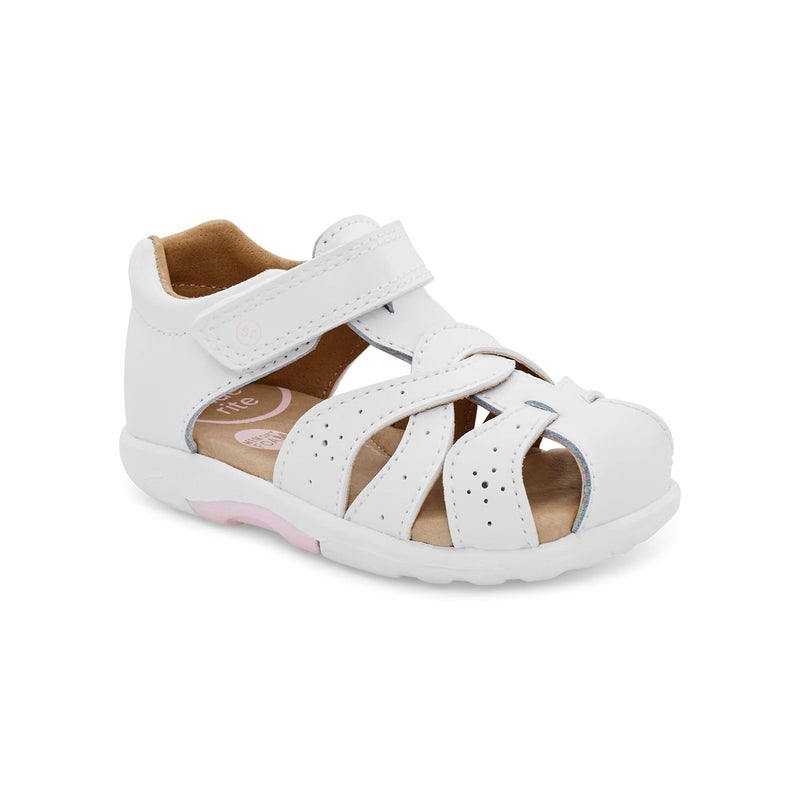 Stride Rite Unisex SRTech Xena Sandal, White - Image 1