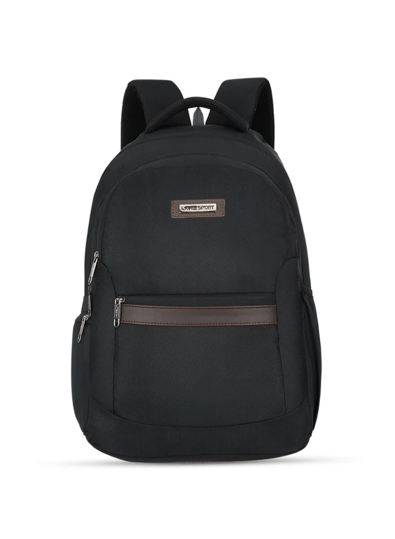 Sport Alliance Pro 37L Laptop Backpack with Raincover For Men & Women (Black)