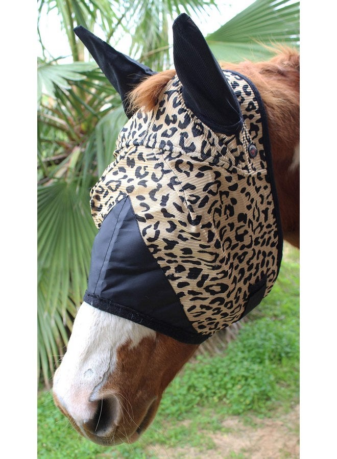 قناع CHALLENGER Equine Horse خفيف الوزن للصيف والربيع وشبكة تدفق الهواء 73237