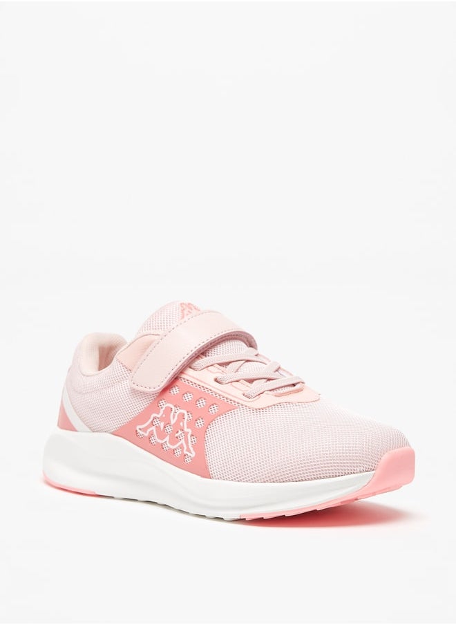 Kappa - Girls' Colourblock Sports Shoes with Hook and Loop Closure - Image 1