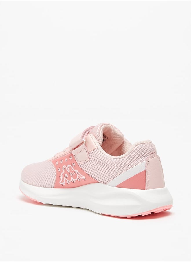 Kappa - Girls' Colourblock Sports Shoes with Hook and Loop Closure - Image 1