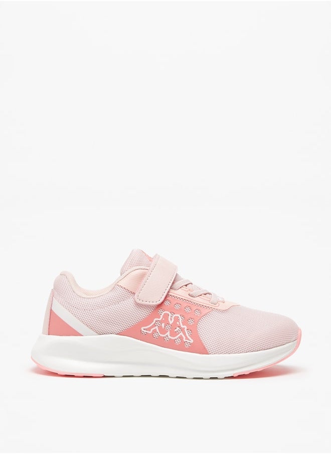Kappa - Girls' Colourblock Sports Shoes with Hook and Loop Closure - Image 1