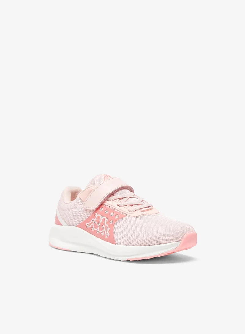 كابا حذاء رياضي للبنات بألوان متداخلة وإغلاق بشريط لاصق