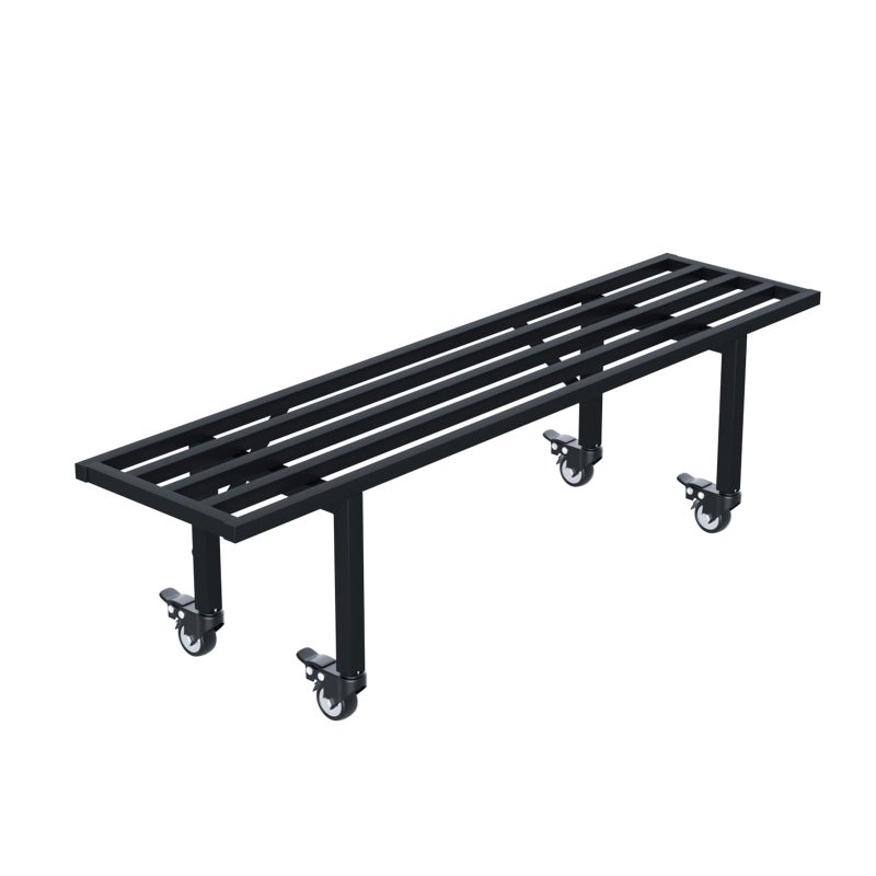 Zhongma One Tier Metal Plant Stand (35.43 L x 8.66 W x 7.9 H) Heavy Duty Plant Holder for Home, Window,Garden, Plant Lovers, Display Stand - Image 1