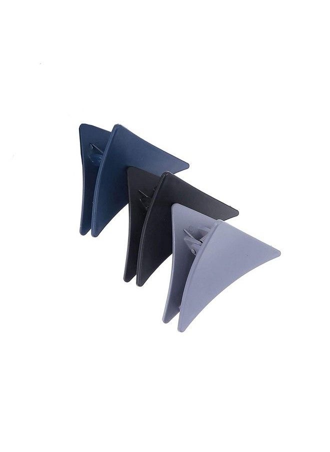 BIRDWARE Hair Accessories Hollow Hair Clips Medium Acrylic Clutchers Multicolor Butterfly Girls And Women Minimalist Dainty Triangle Geometric Clamps Hair Clutchers Metal Hairties 3 Pcs  - Image 5