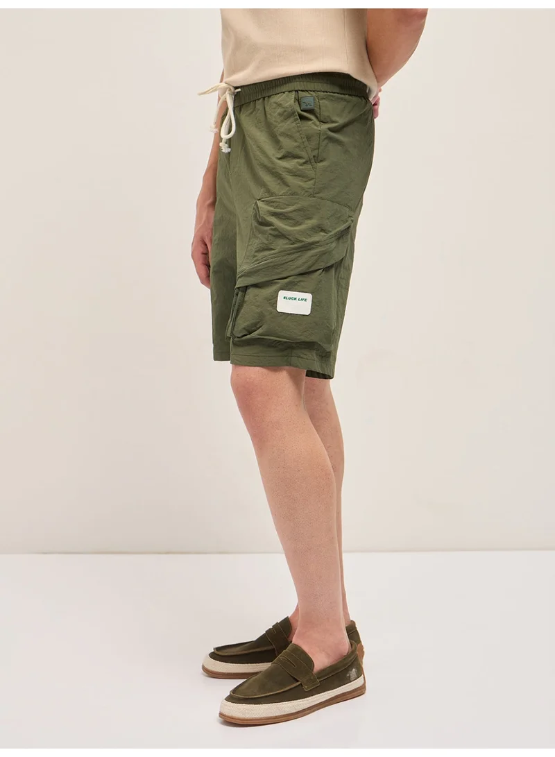 THE BEAR HOUSE  Men’s Casual Polyester Shorts – Lightweight, Comfortable & Breathable – Relaxed Fit with Pockets – Perfect for Daily Wear, Home, Travel, Beach & Warm Weather Outings for Men | Best Price UAE