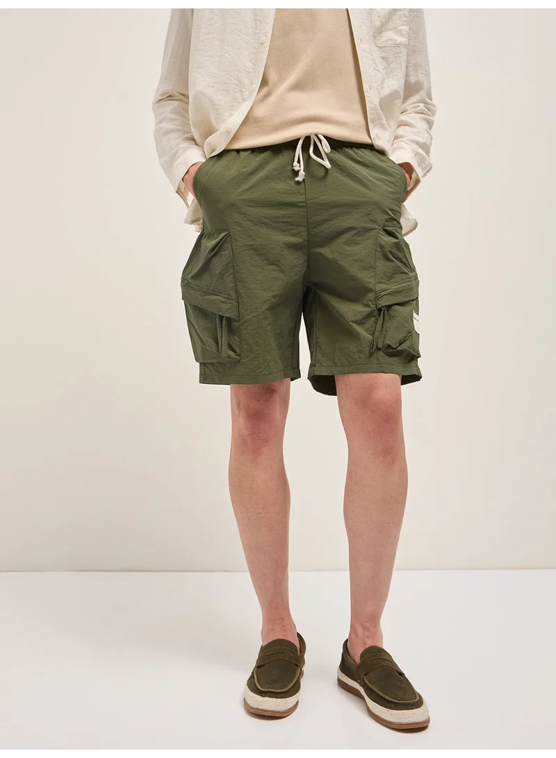 THE BEAR HOUSE  Men’s Casual Polyester Shorts – Lightweight, Comfortable & Breathable – Relaxed Fit with Pockets – Perfect for Daily Wear, Home, Travel, Beach & Warm Weather Outings for Men | Best Price UAE