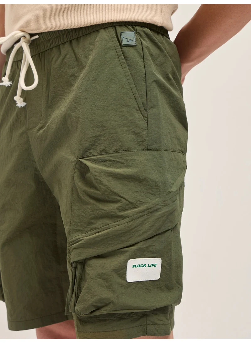 THE BEAR HOUSE  Men’s Casual Polyester Shorts – Lightweight, Comfortable & Breathable – Relaxed Fit with Pockets – Perfect for Daily Wear, Home, Travel, Beach & Warm Weather Outings for Men | Best Price UAE