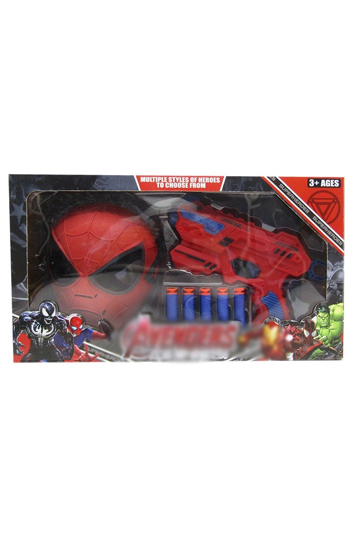 Soft Bullet Gun and Spider Mask Set - Image 2