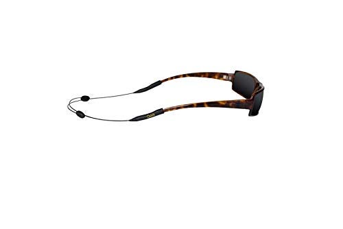Cablz Skinnyz Zipz Eyewear Retainer | Black Stainless Cable Eyewear Retainer Strap | 14 inch - Extra Small End - Image 4
