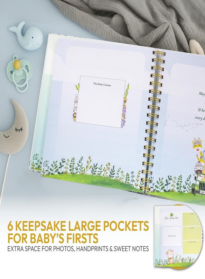 Only Zest Keepsake Baby Memory Book for Boys and Girls - First 5 Years Baby Book Journal with Photo Album - Scrapbook Kit for Milestones, Gender Neutral Gifts - Image 5