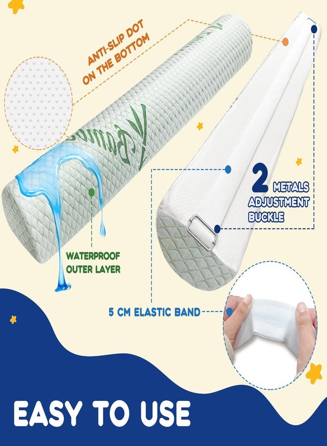 LVYSHOW Waterproof Baby Bed Bumper for Toddler with Adjustable Band - Image 5